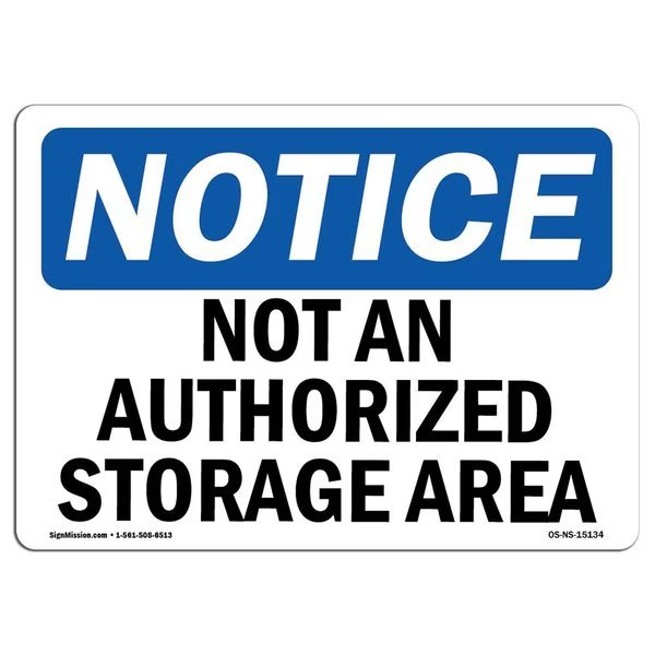 Safety Sign, OSHA Notice, 7